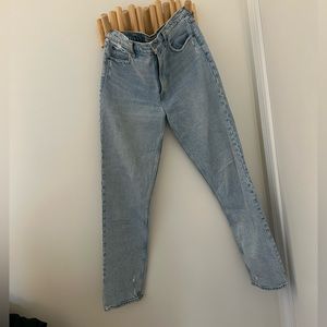 Abercrombie vintage straight ultra high-rise jeans
